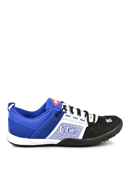Lee Cooper White \u0026 Blue Running Shoes 