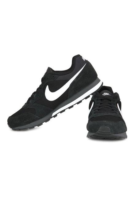 Buy Nike MD Runner Black Anthracite Grey Running Shoes for Men