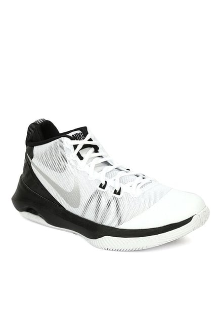 Nike Air Versitile White & Black Basketball Shoes