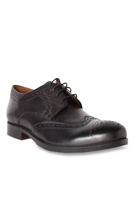 van heusen black shoes