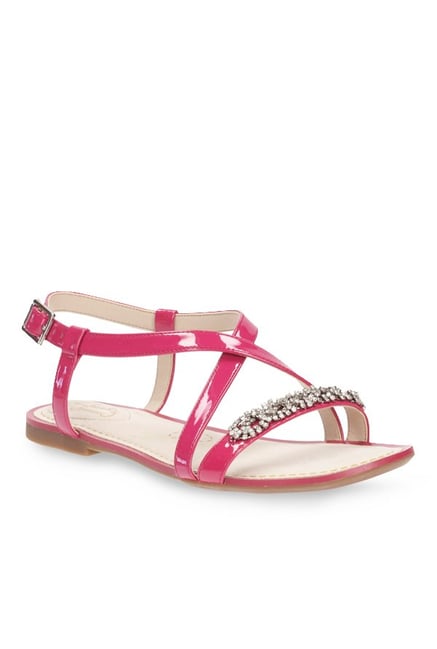 clarks fuschia sandals