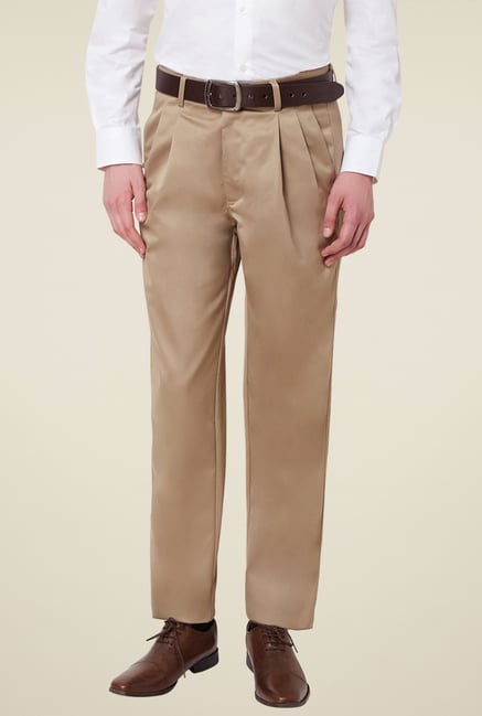 Buy Peter England Trousers & Lowers - Men | FASHIOLA INDIA