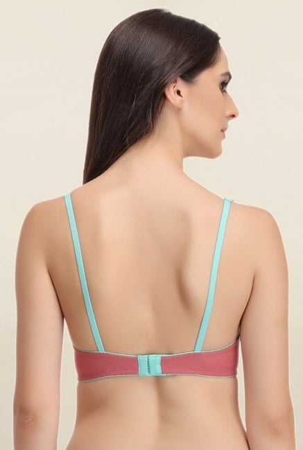 Buy Clovia Pink Non Wired Non Padded Bra for Women Online @ Tata CLiQ