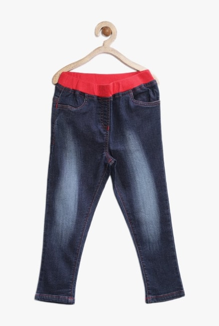 Buy Sapphire Blue Stone Washed Jeans for Men Online in India -Beyoung-saigonsouth.com.vn