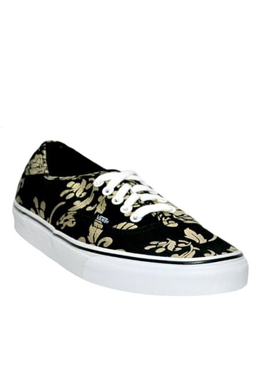 Vans authentic hotsell black and gold