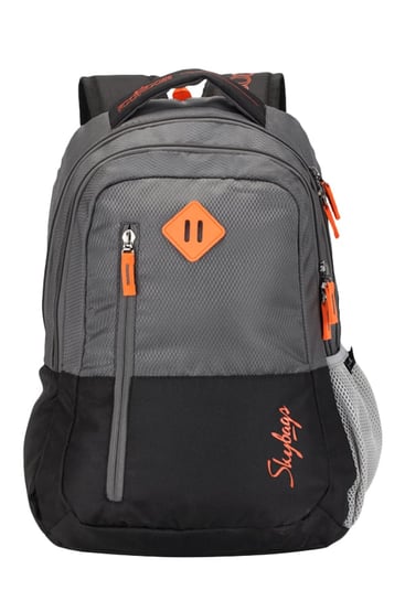 skybags unisex grey printed footloose leo 03 backpack