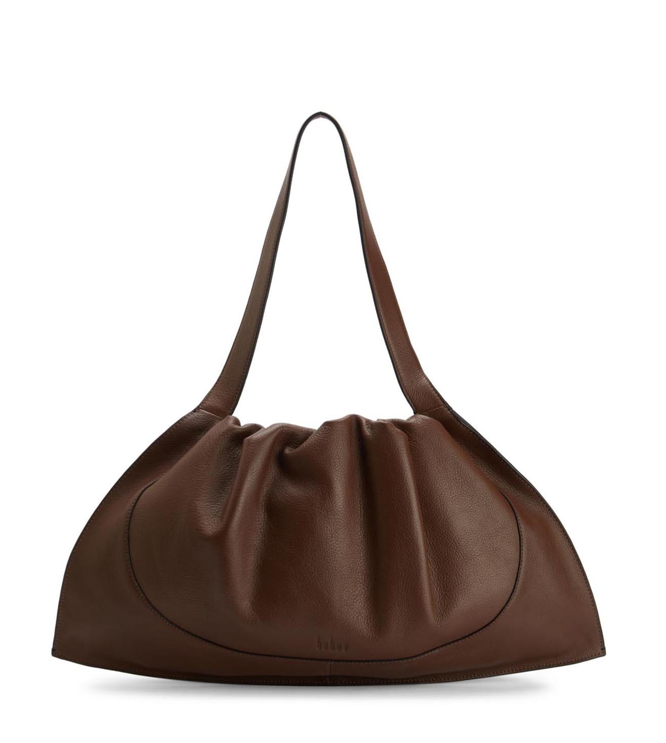 Ana Tote Large Pebble Almond