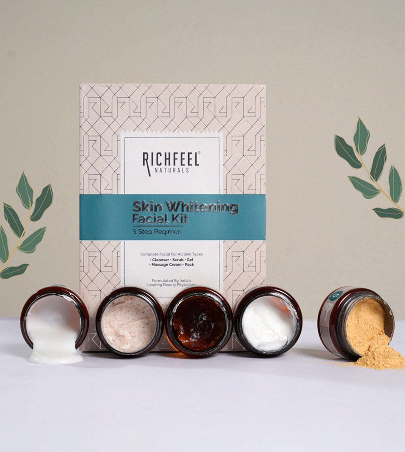 Buy Richfeel Skin Whitening Facial Kit Online On Tata CLiQ Palette