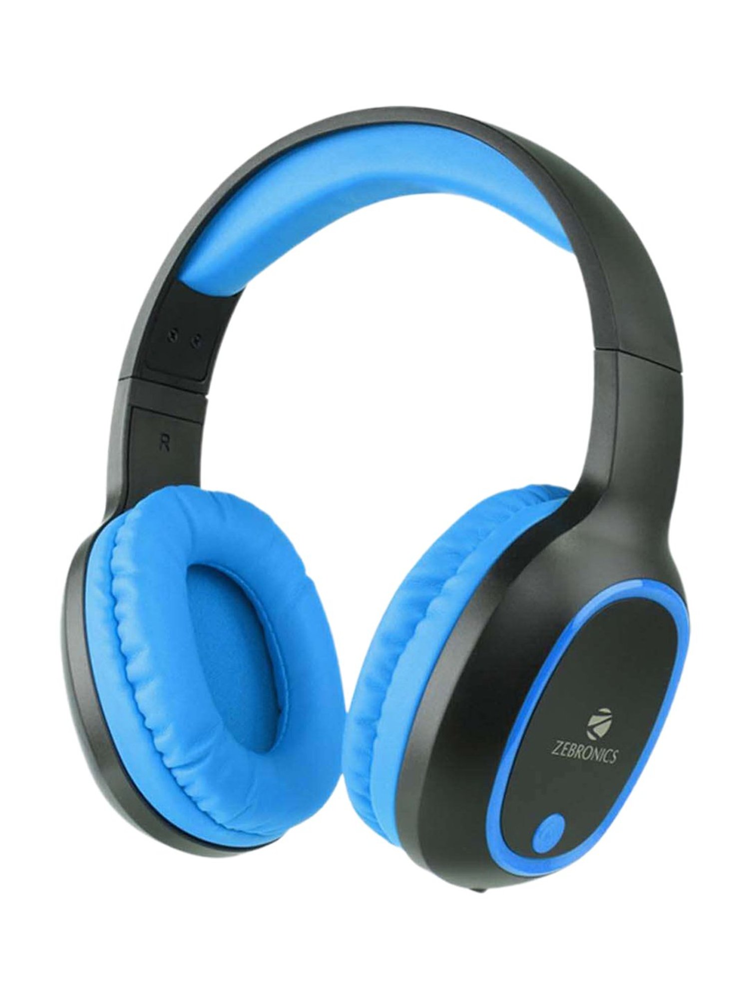 Zebronics Thunder Bluetooth Over The Ear Headphone (BlueBlack)