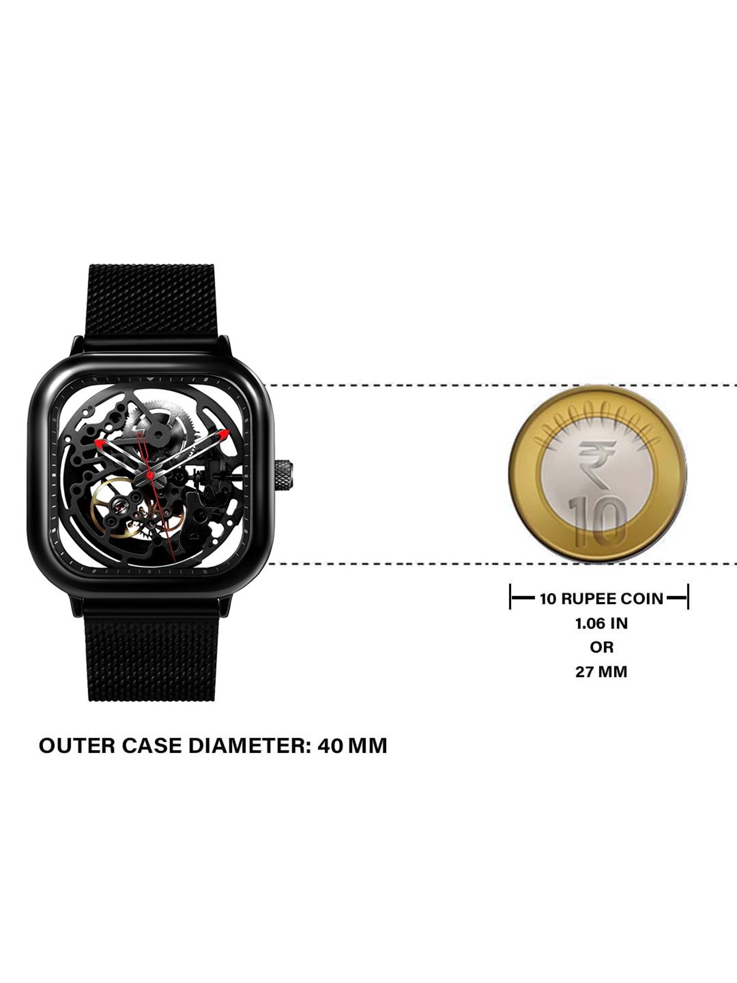 CIGA Design MY Series Mens Automatic Skeleton Watch Stainless Steel  Mechanical Wristwatch, Xiaomi Youpin From Xiaomiyoupinltd, $128.14 |  DHgate.Com