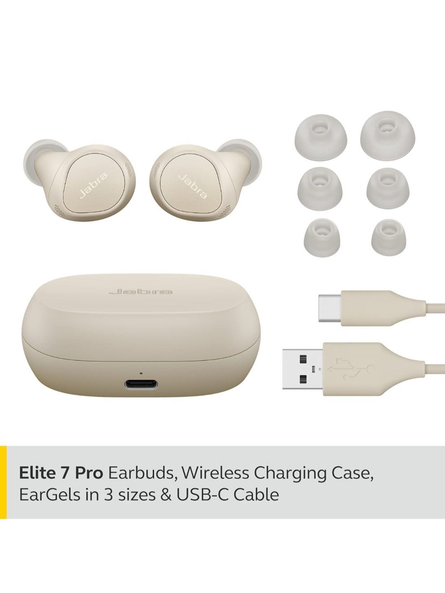 Jabra ELITE 7 PRO GOLD BEIGE Jabra Elite 7 Pro Bluetooth Truly