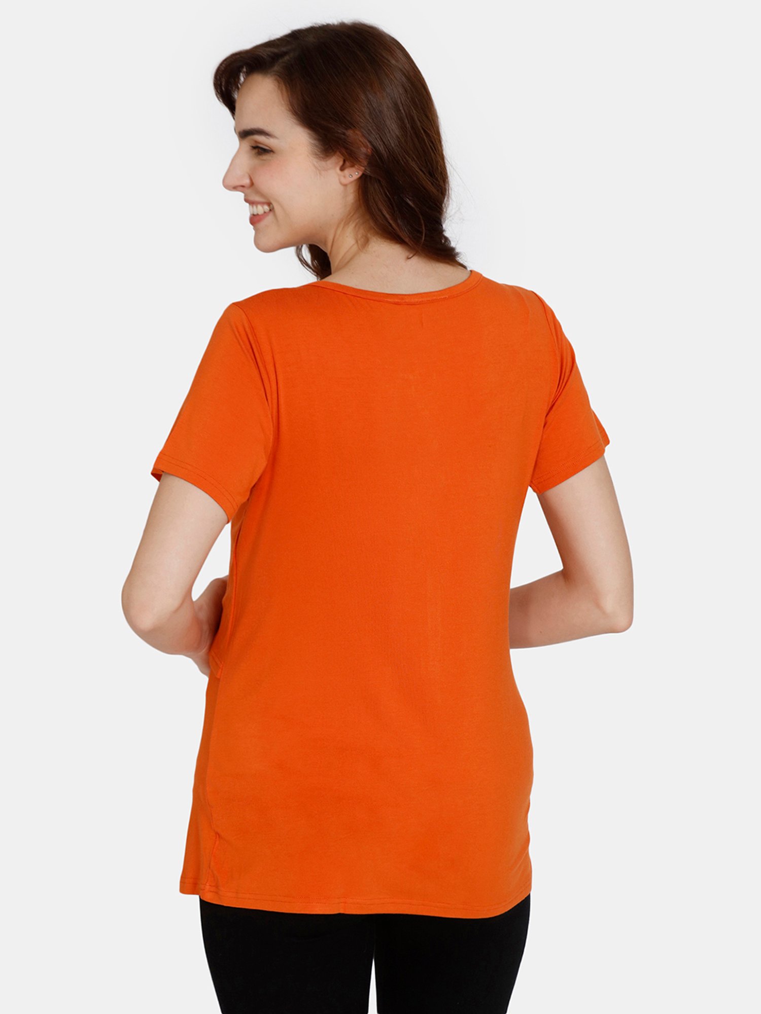 Coucou by Zivame Orange Maternity Top