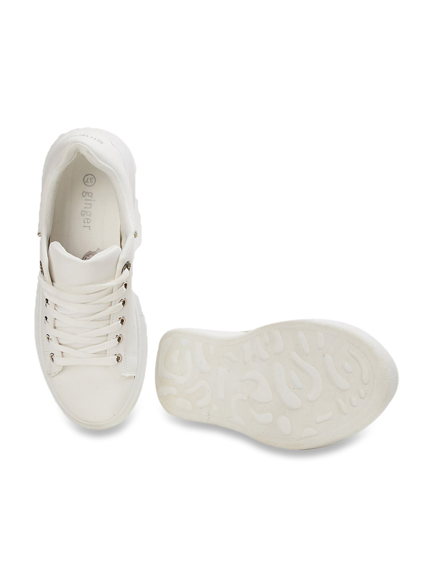 Buy Ginger by Lifestyle Women's White Sneakers for Women at Best Price @  Tata CLiQ