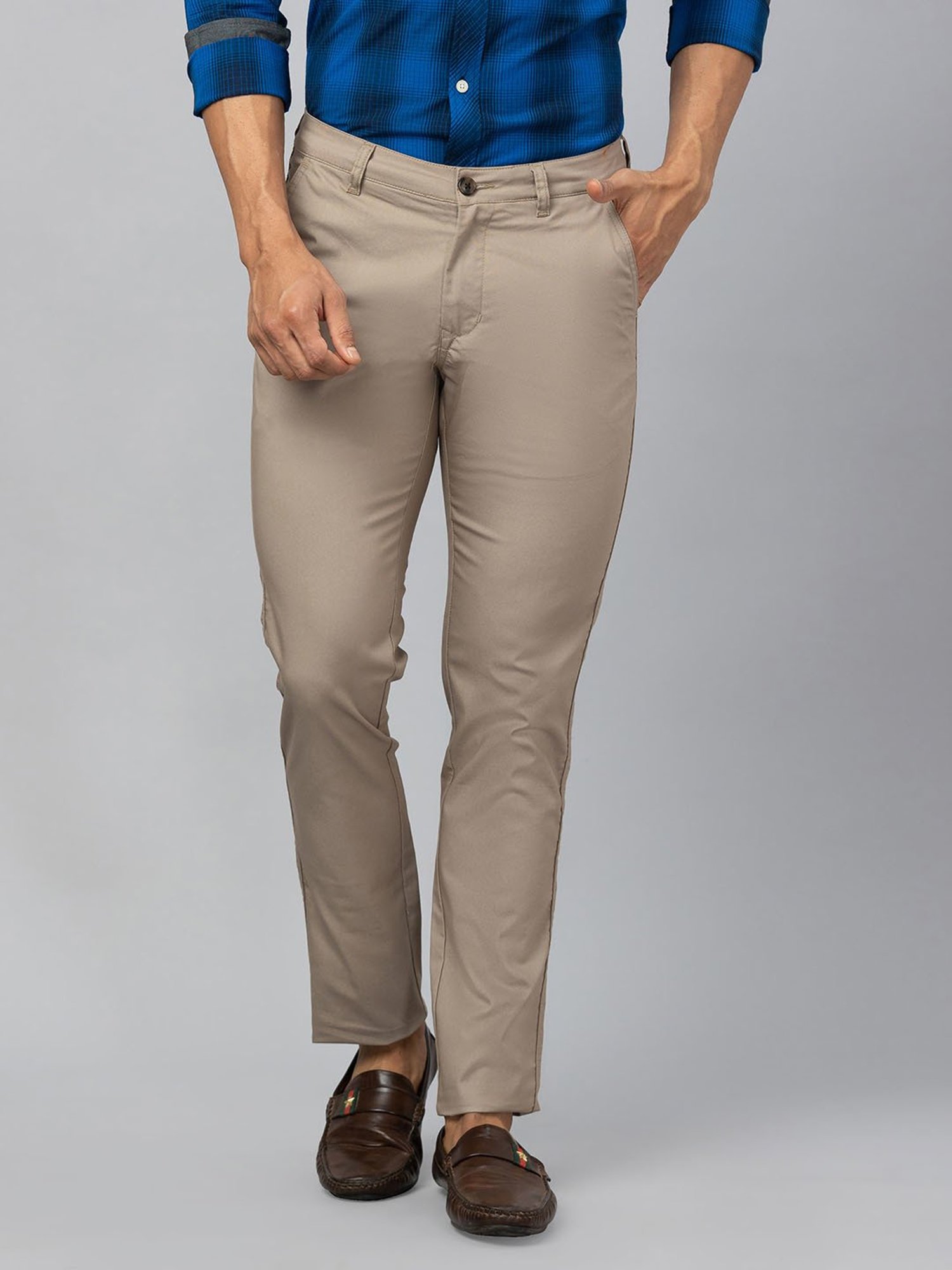 Buy Polo Ralph Lauren Men Brown Stretch Slim Fit Chino Pant Online - 866479  | The Collective