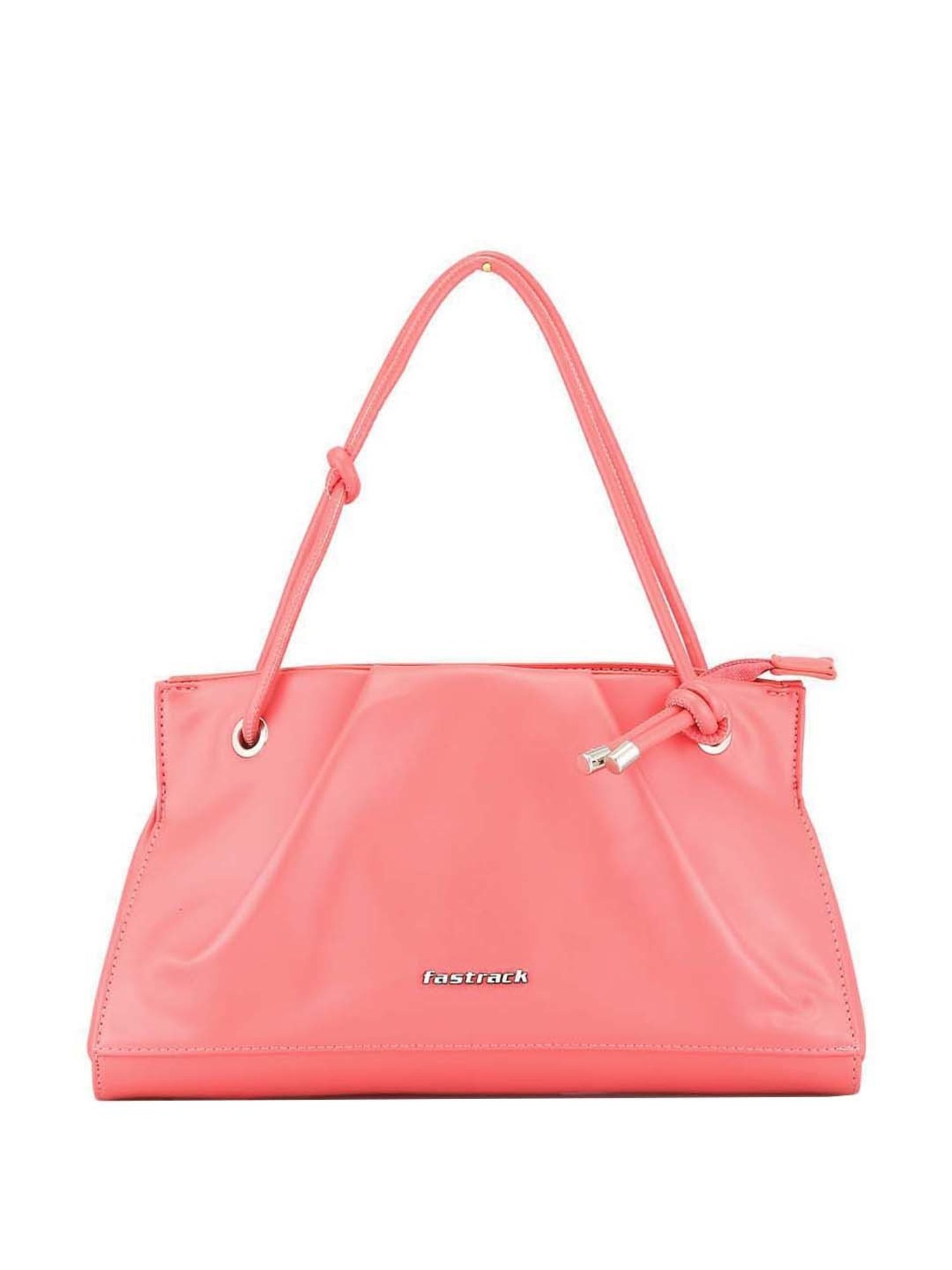 Buy Fastrack Pink Solid Medium Shoulder Handbag Online At Best Price @ Tata  CLiQ