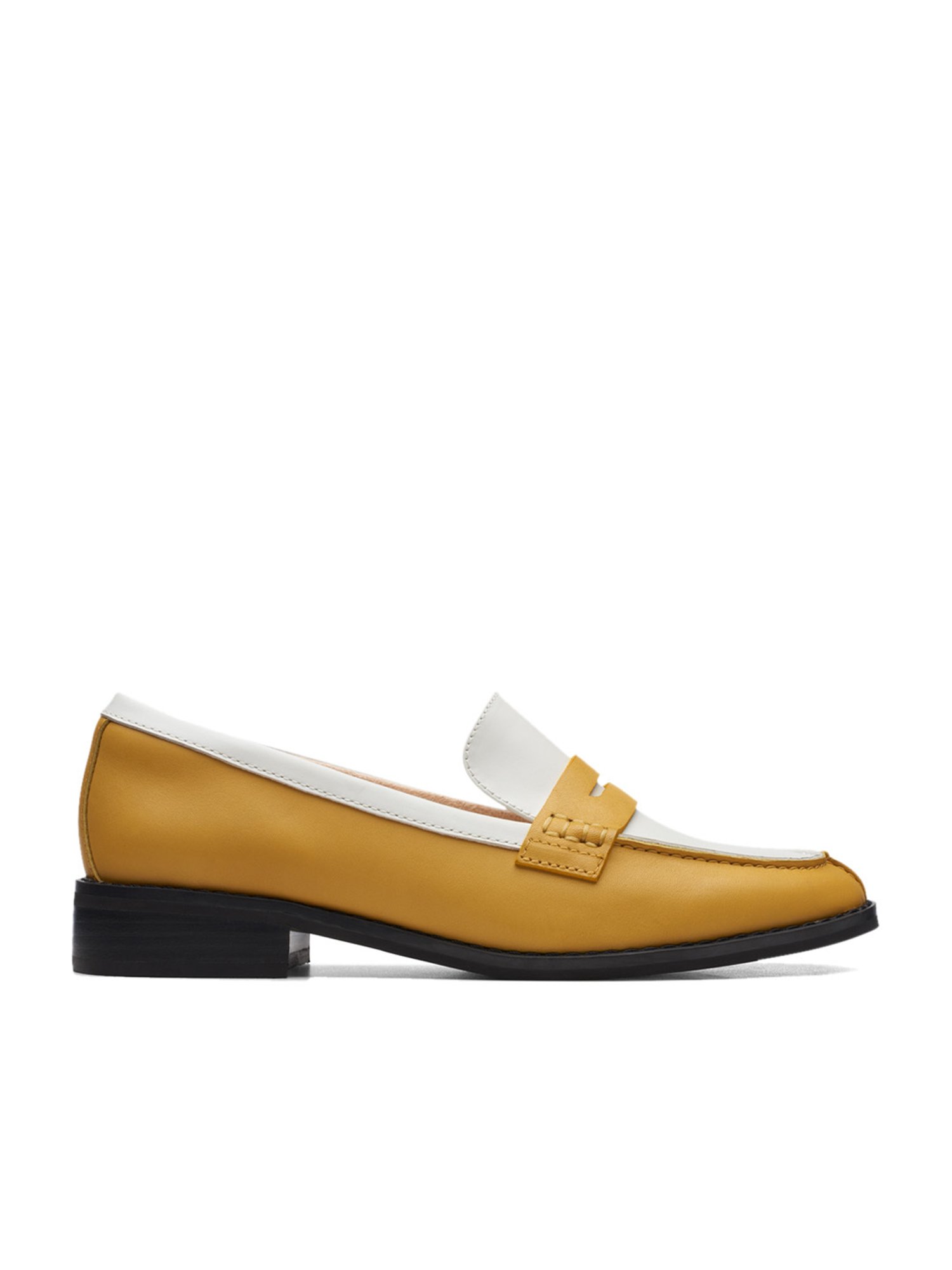 Ladies hot sale yellow loafers