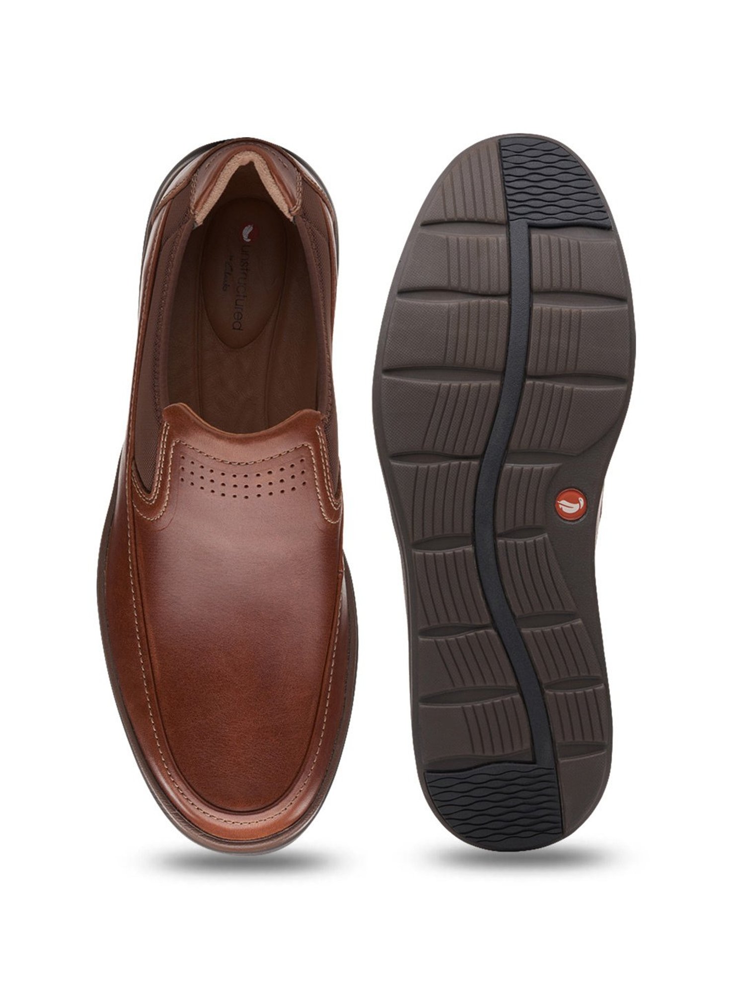 Buy Clarks Men s Un Abode Go Brown Loafers for Men at Best Price Tata CLiQ