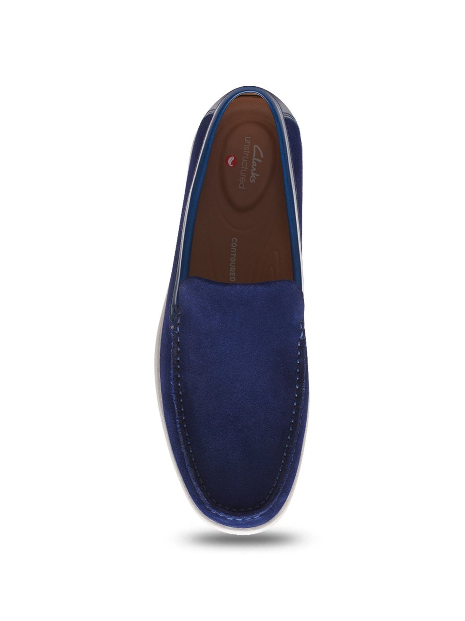 Clarks 2024 blue loafers