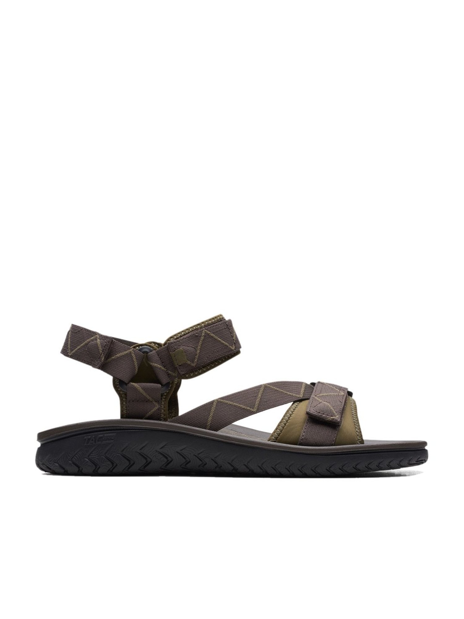 Buy Clarks Men s Wesley Trail Brown Floater Sandals for Men at Best Price Tata CLiQ