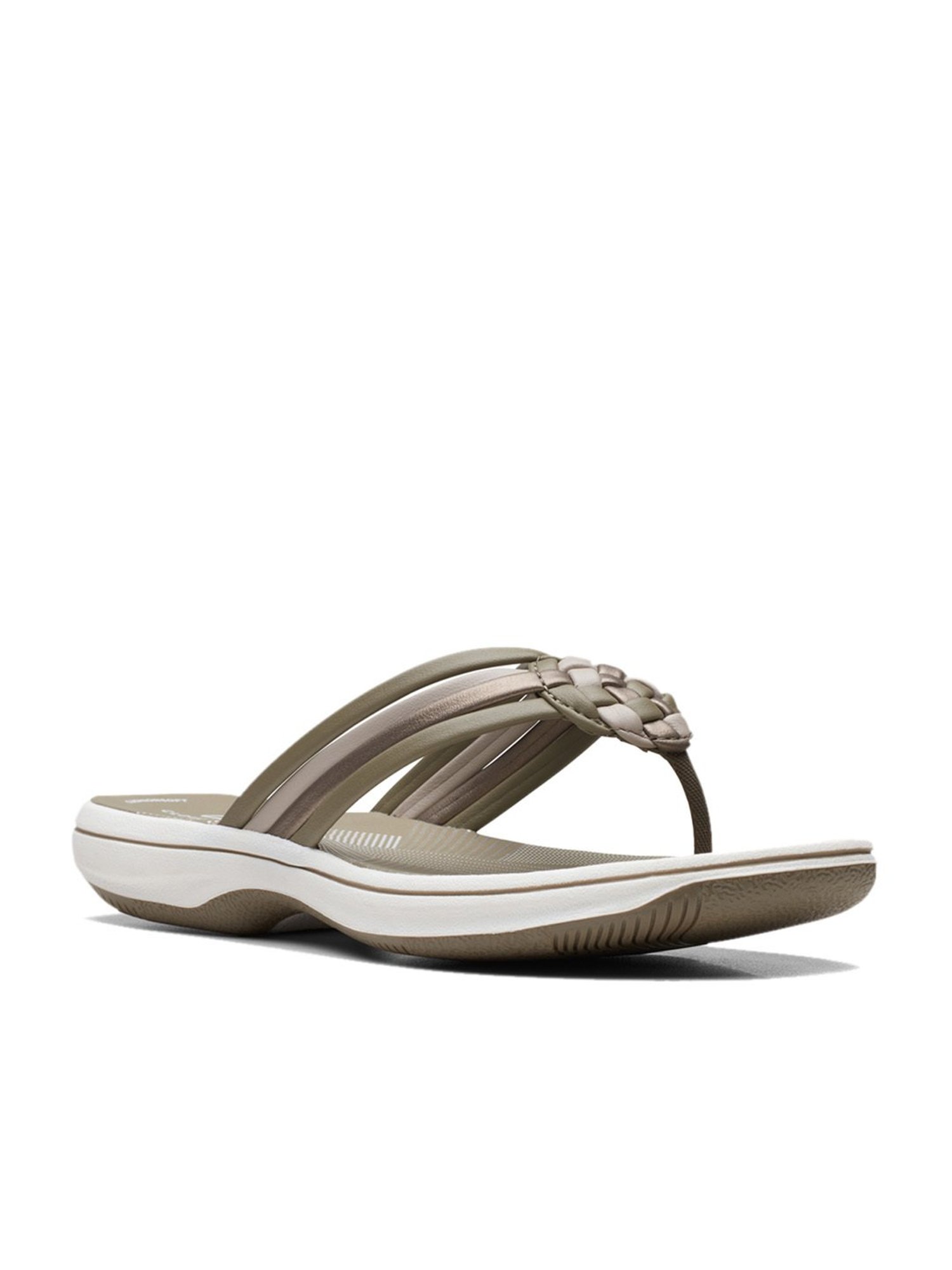 Clarks brinkley sea hot sale sandals silver