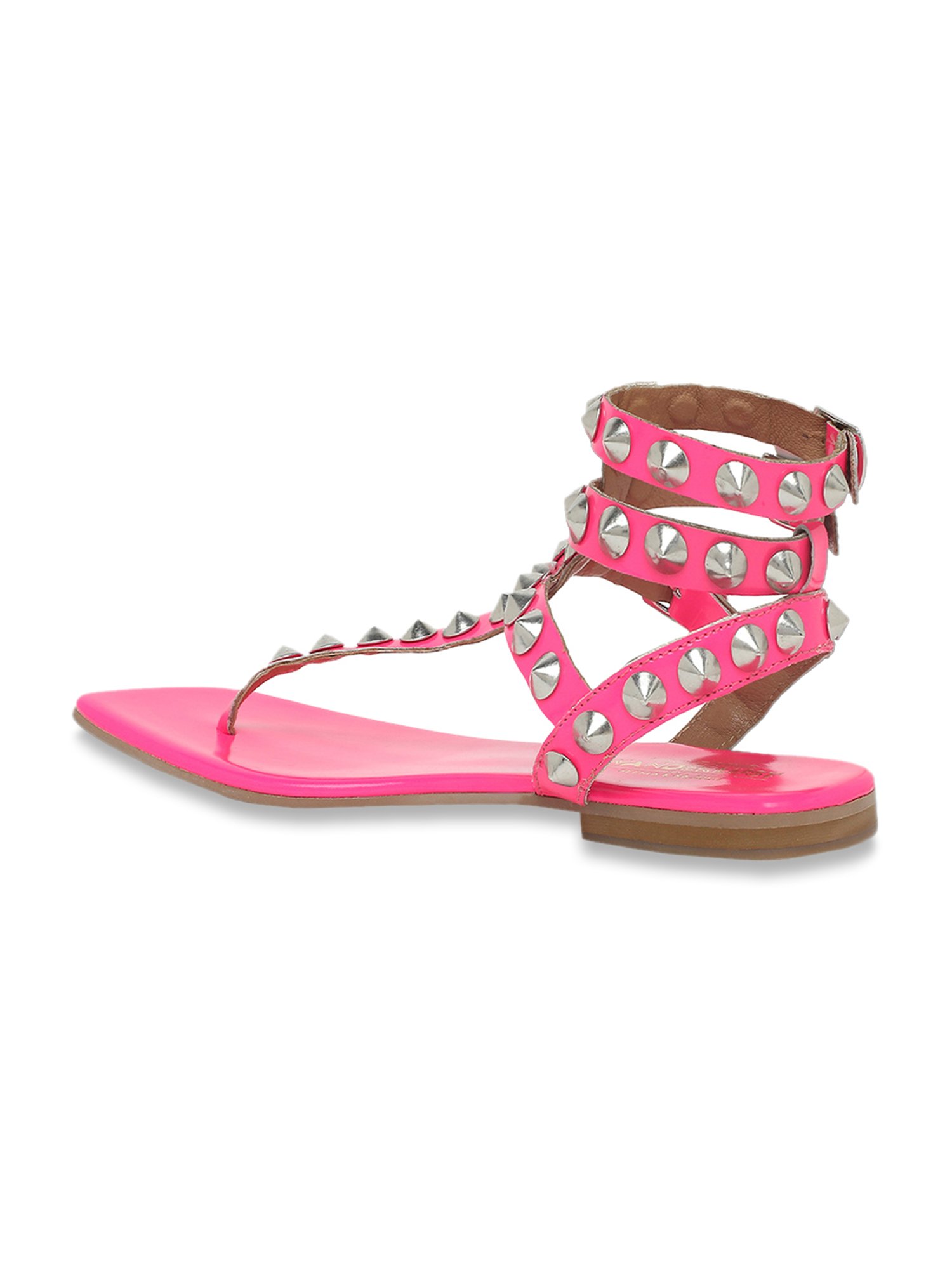 Stylestry Retro Style Pink Platform Heels For Women & Girls