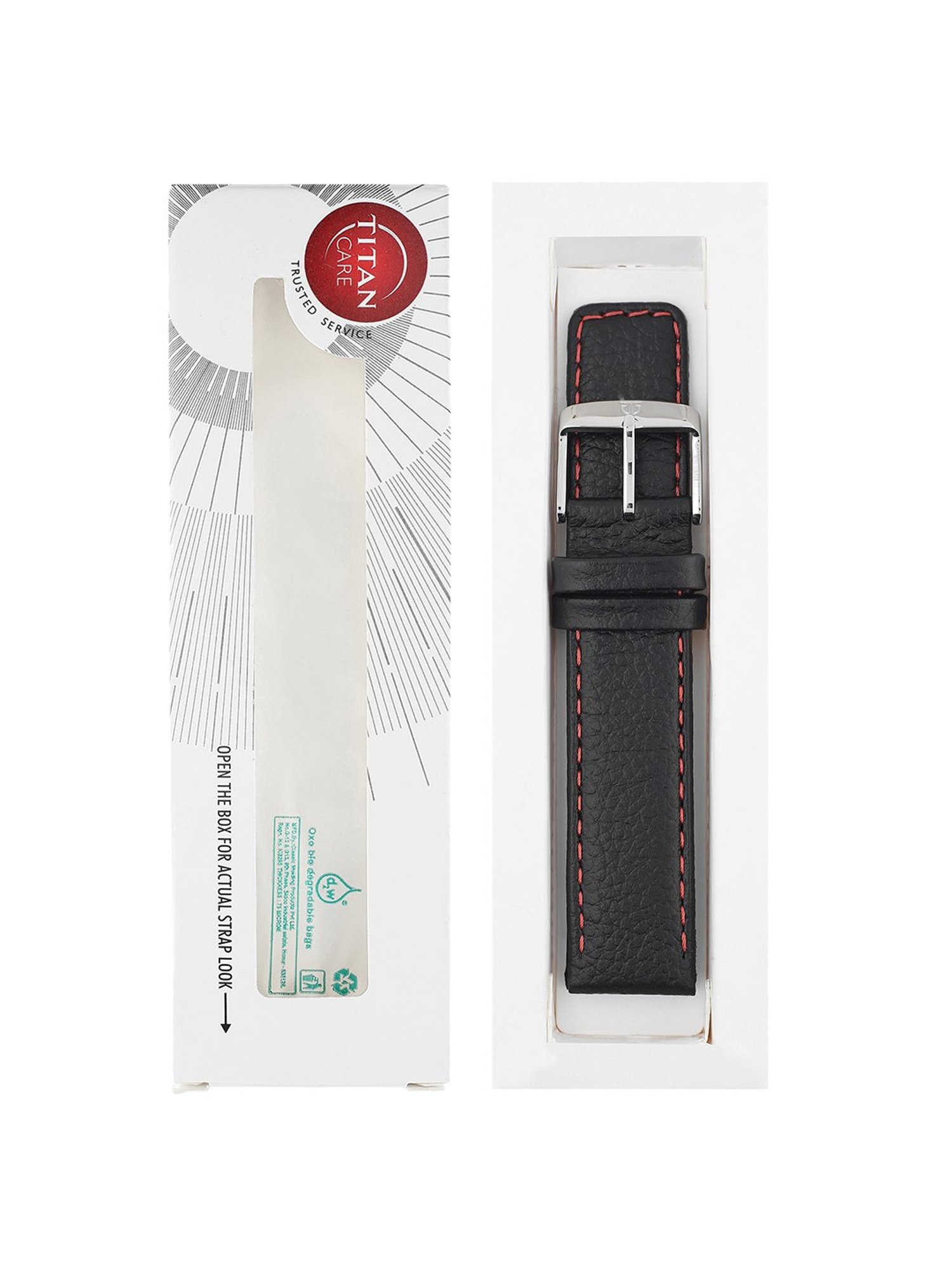 Buy Titan 108027022SQ/P Genuine Leather Watch Strap at Best Price @ Tata  CLiQ