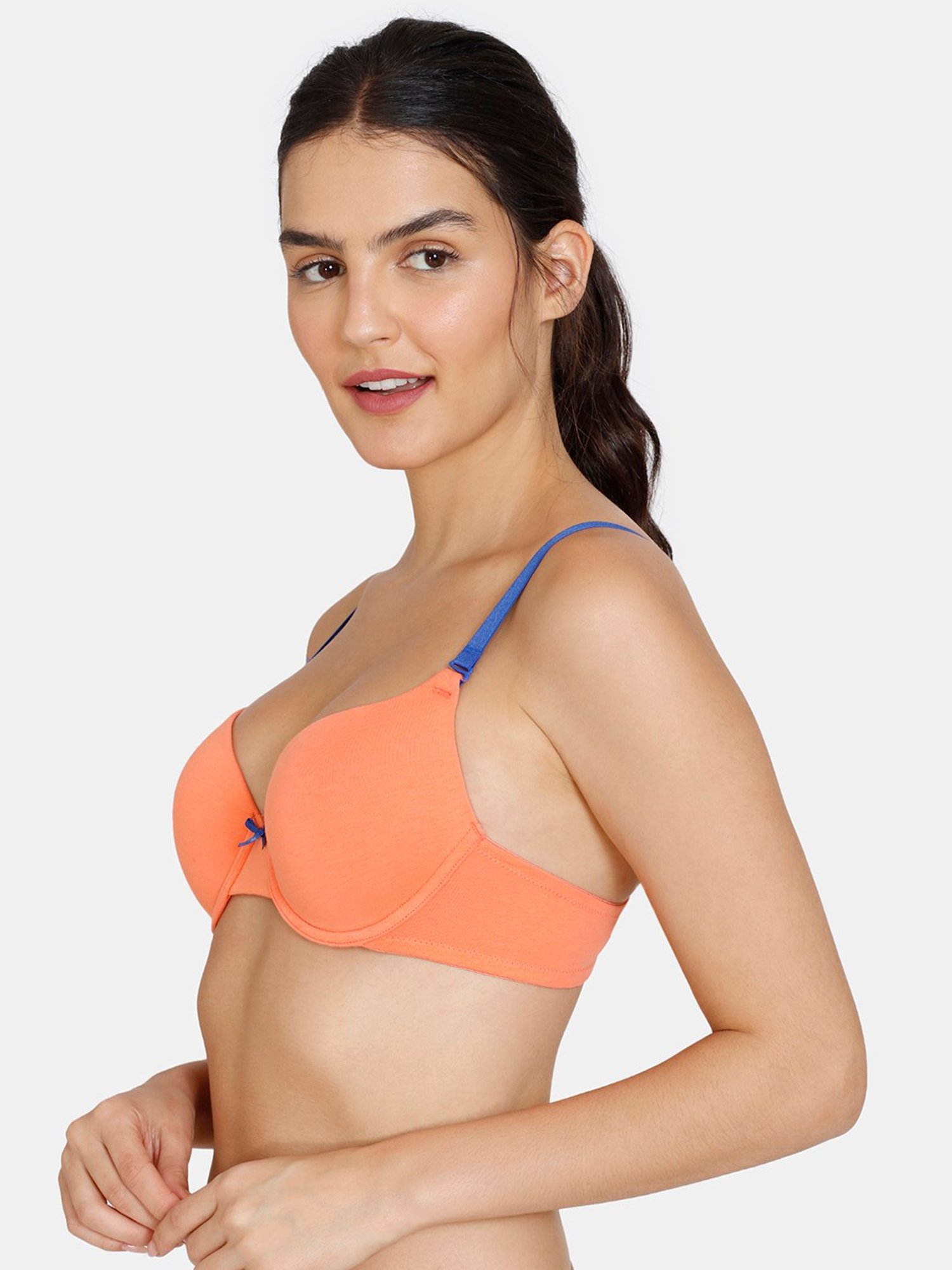 Buy Amante Beige Solid T-shirt Bra for Women Online @ Tata CLiQ