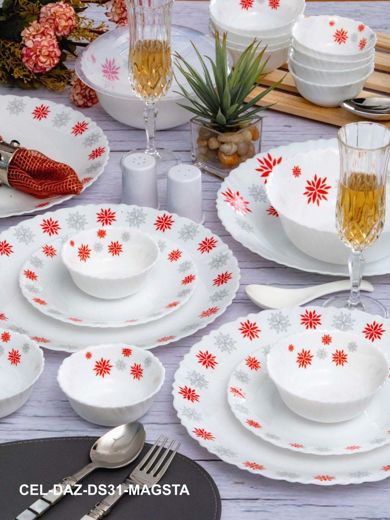 Cello Dazzle Magical Star Dinner Set - Cello Dazzle Magical Star