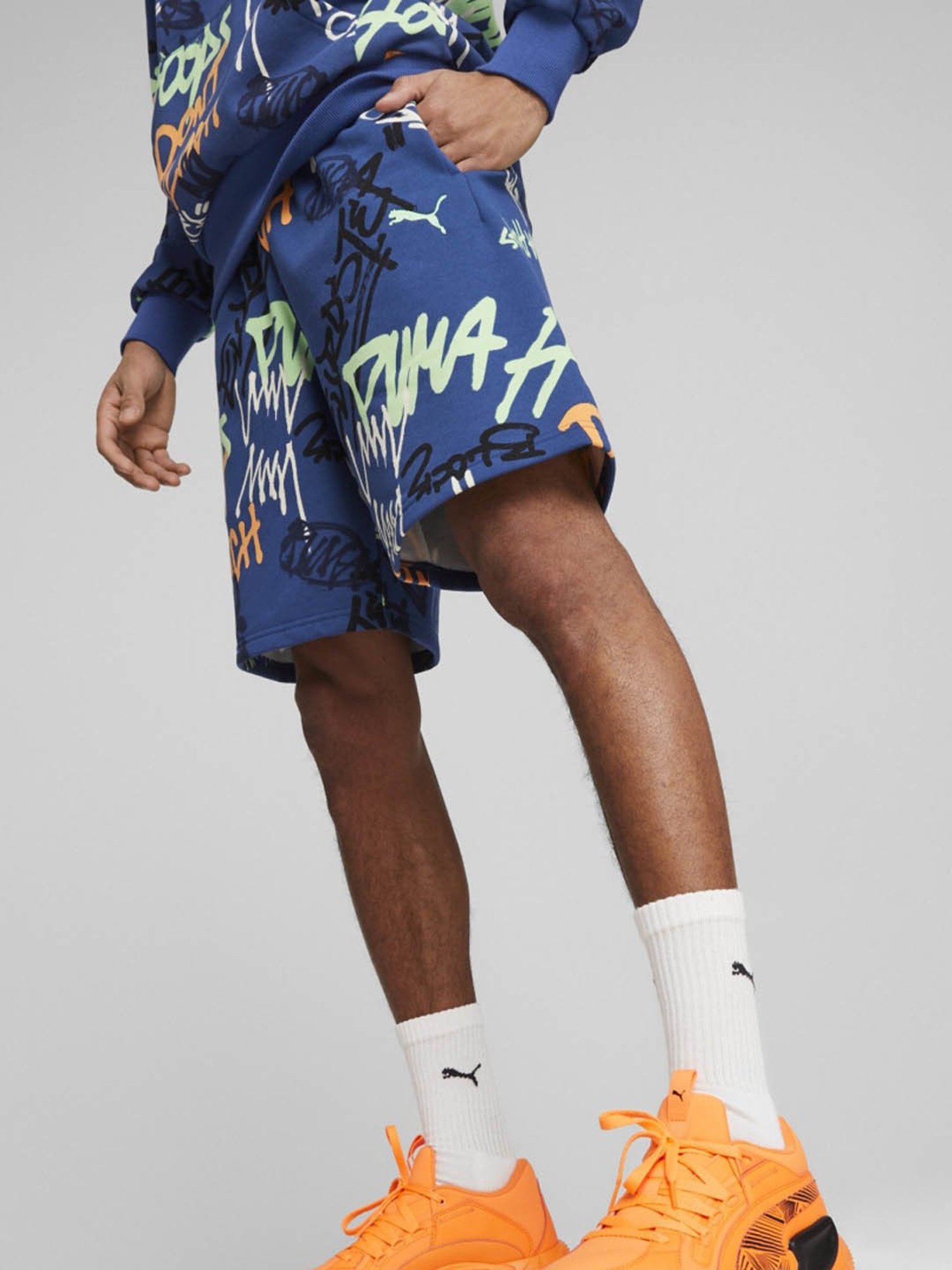 Puma mens basketball on sale shorts