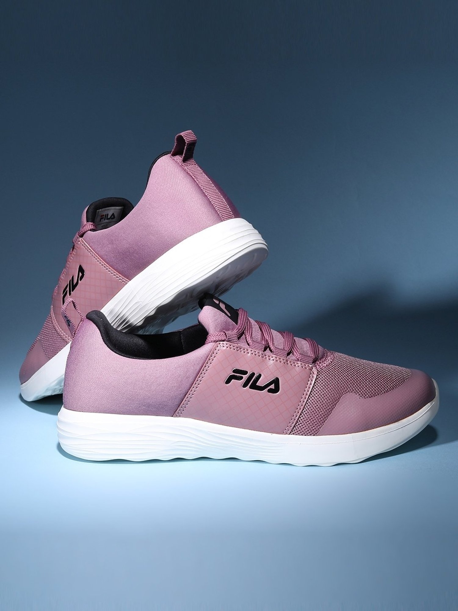 Fila blue and sale pink