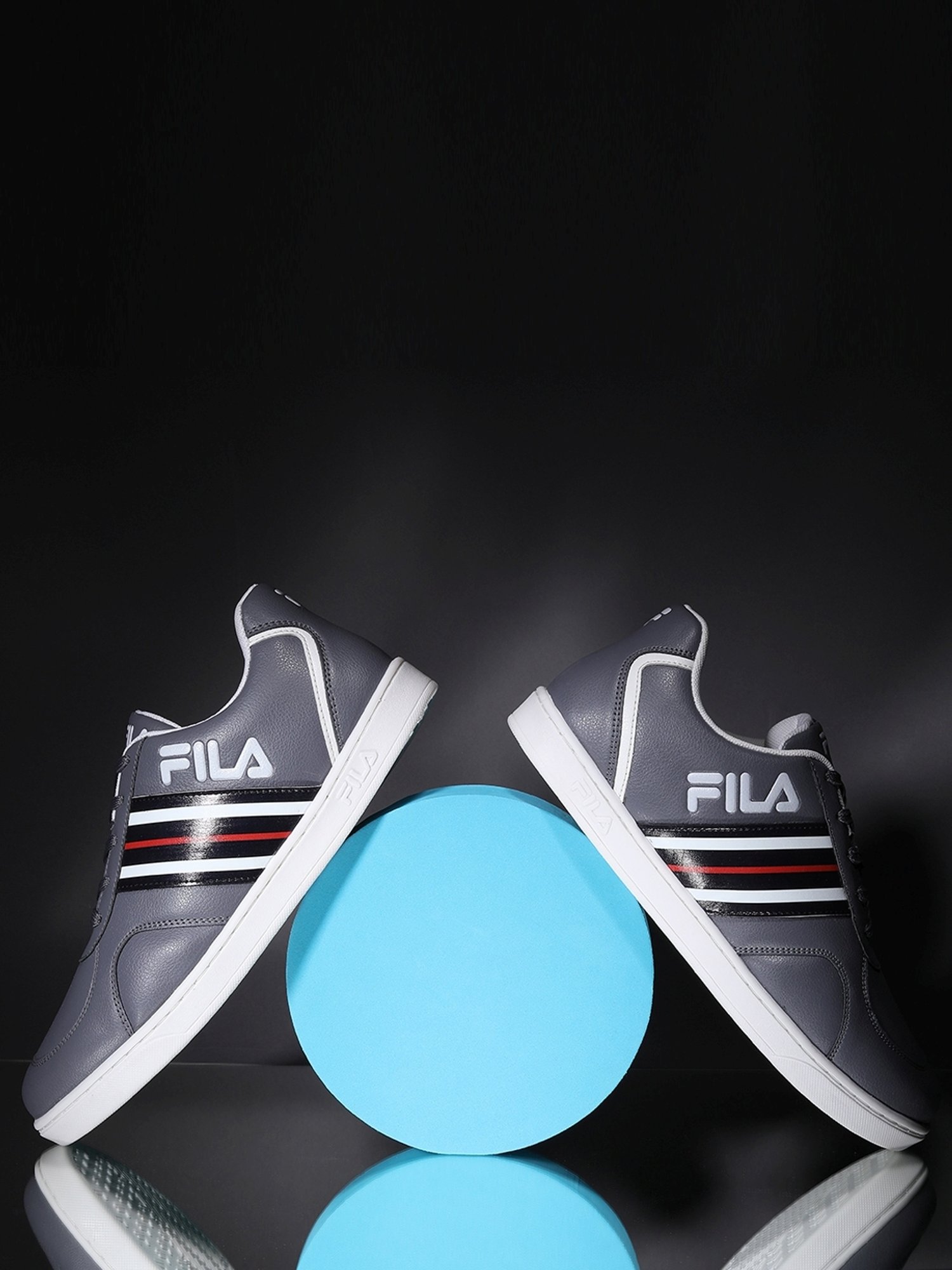 Fila shoes cheap mens silver