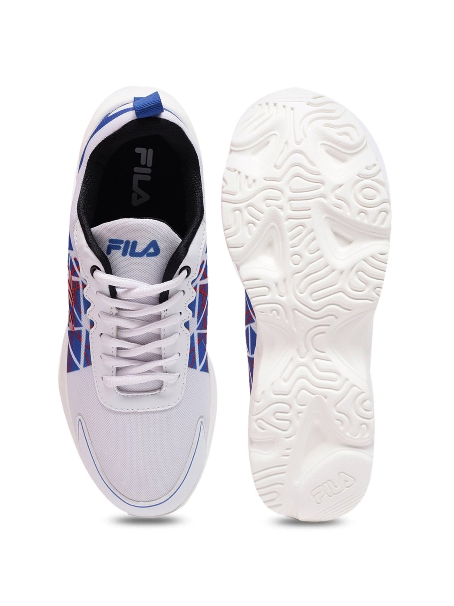 FILA Casual Men's Shoes White Colour in Dandeli at best price by G D  Enterprises - Justdial