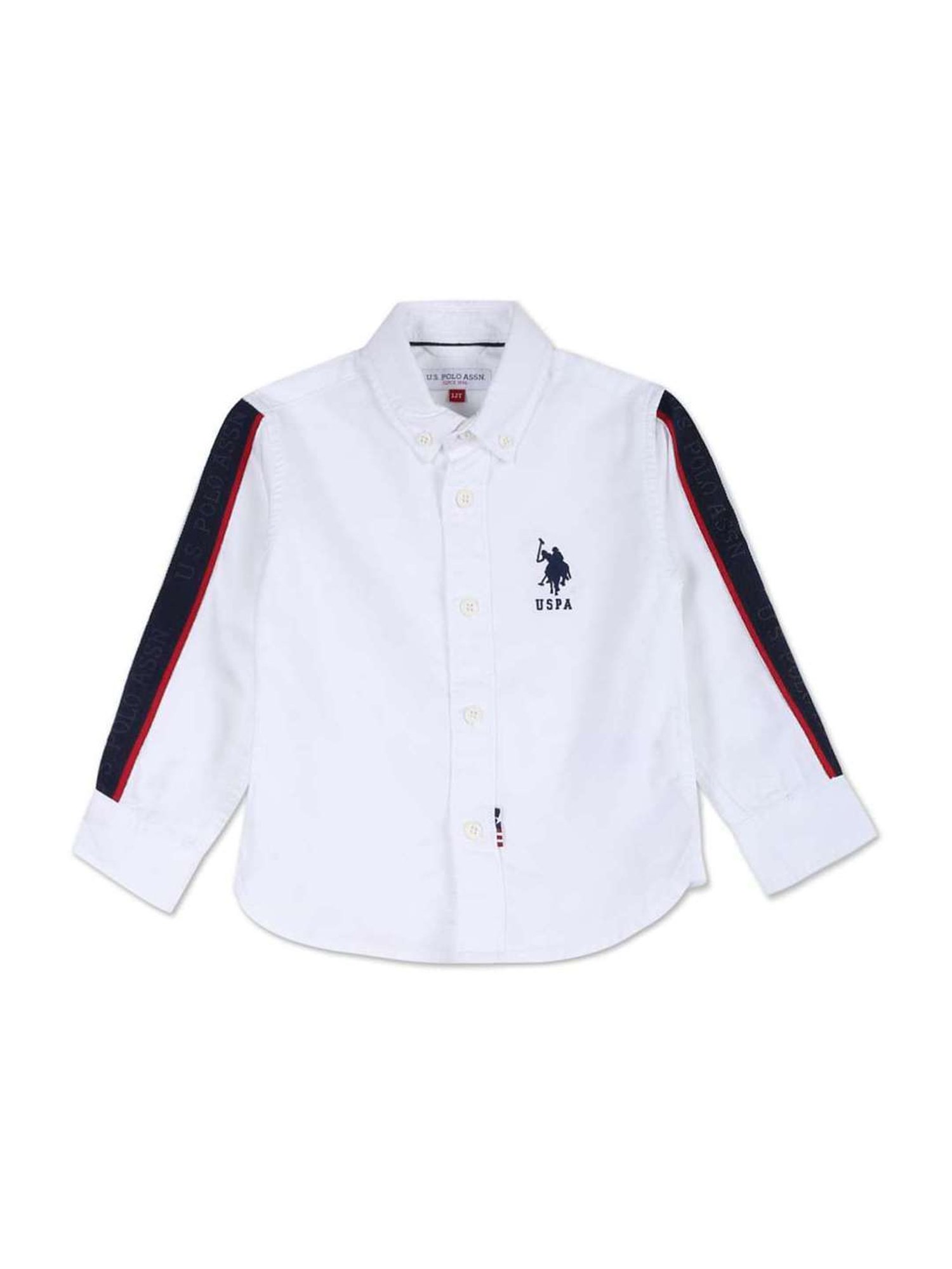 U s hotsell polo white shirt