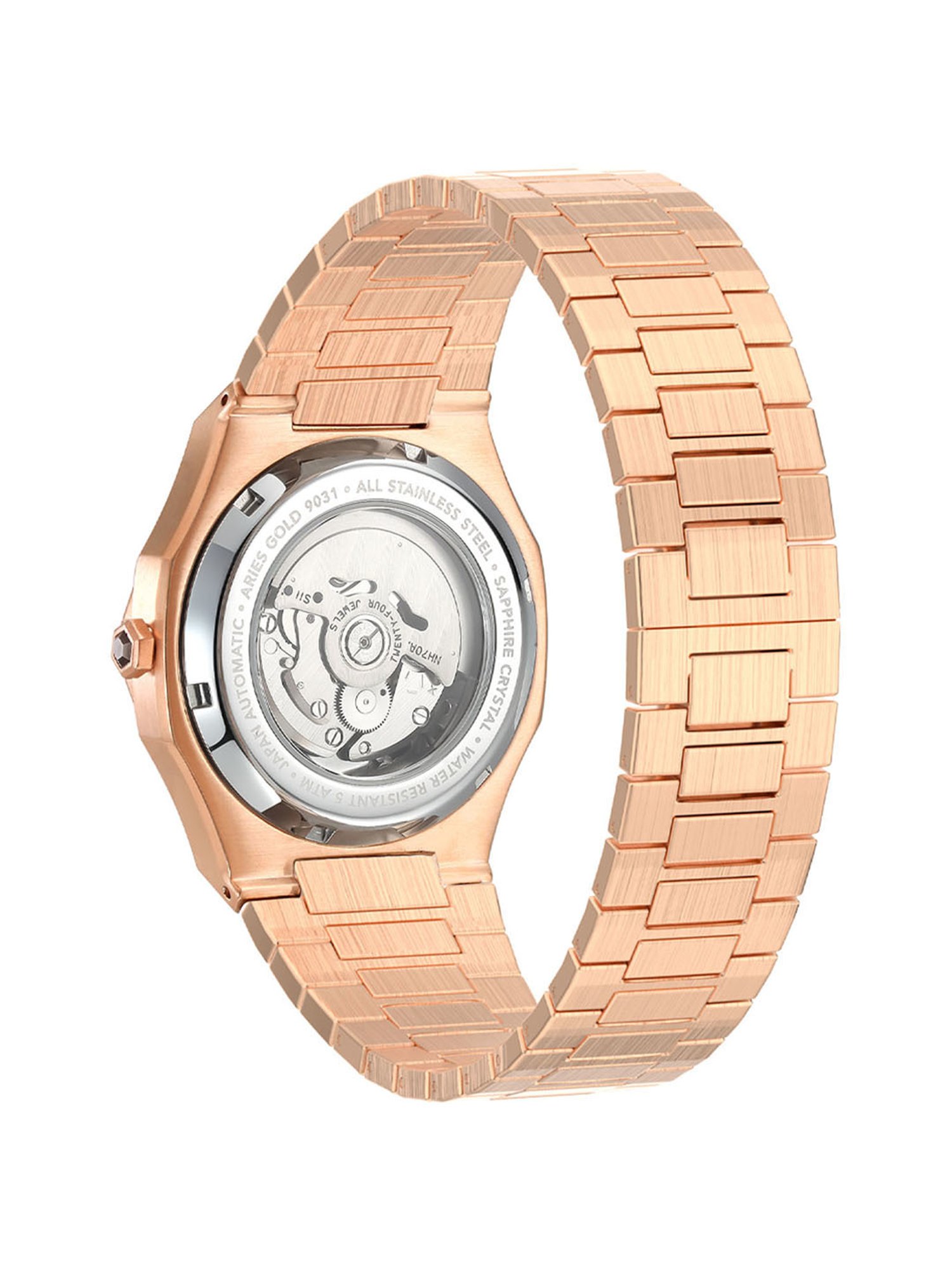 Aries Gold 23k gold plated case Women Swiss Watch, Women's Fashion, Watches  & Accessories, Watches on Carousell