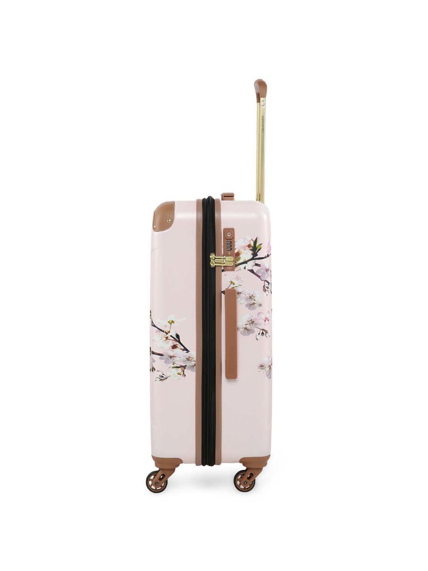 Buy Calvin Klein Pink Large Hard Cabin Trolley - 51.44 cm Online At Best  Price @ Tata CLiQ