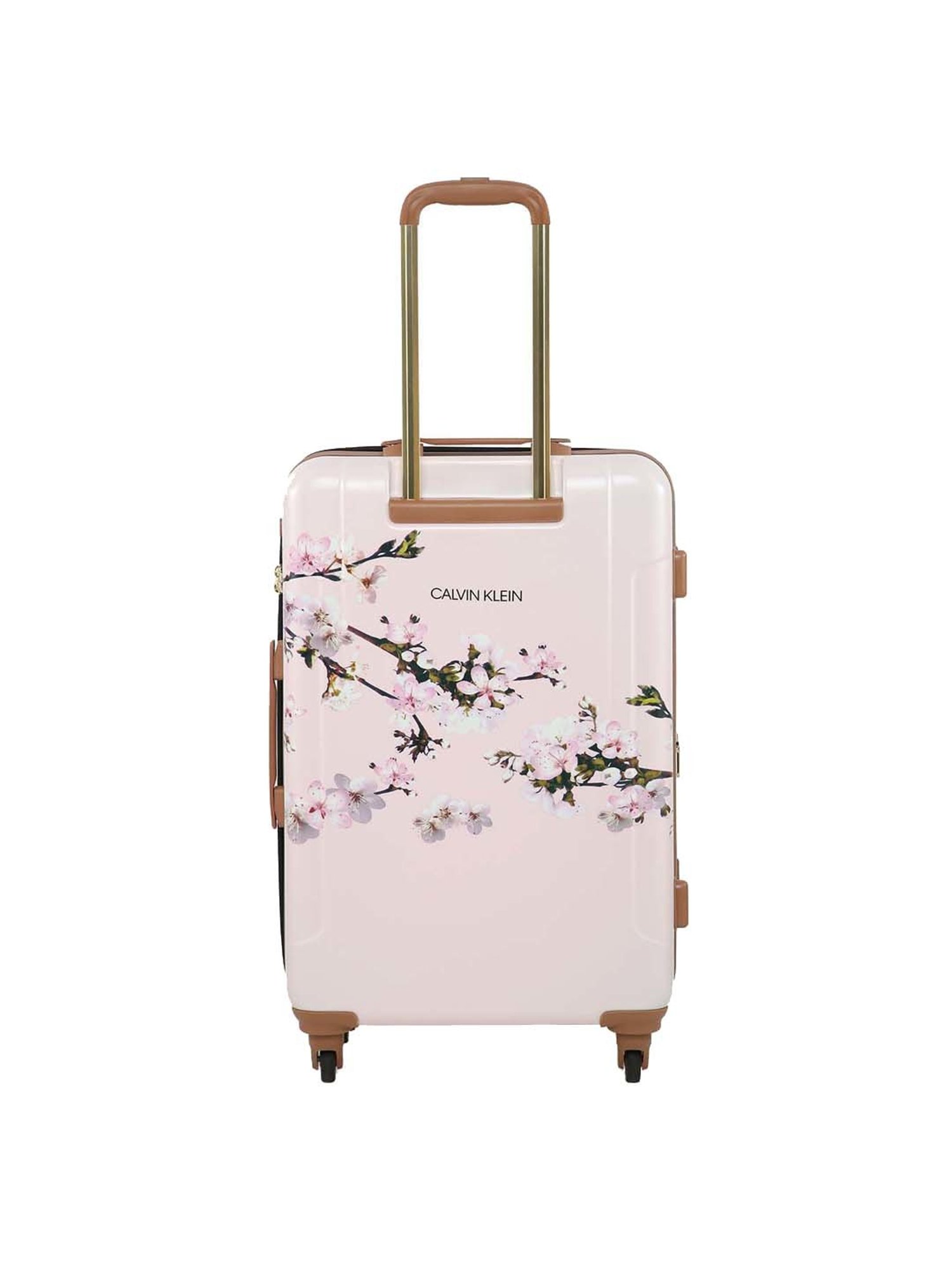 Buy Calvin Klein Pink Large Hard Cabin Trolley - 51.44 cm Online At Best  Price @ Tata CLiQ