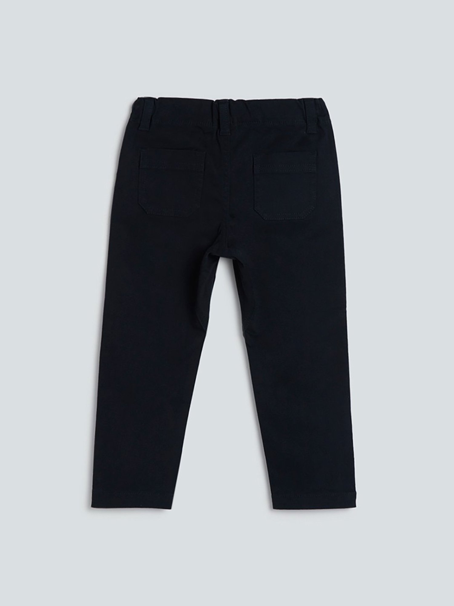 Hobbs Abigail Tapered Trousers Navy Blue at John Lewis  Partners