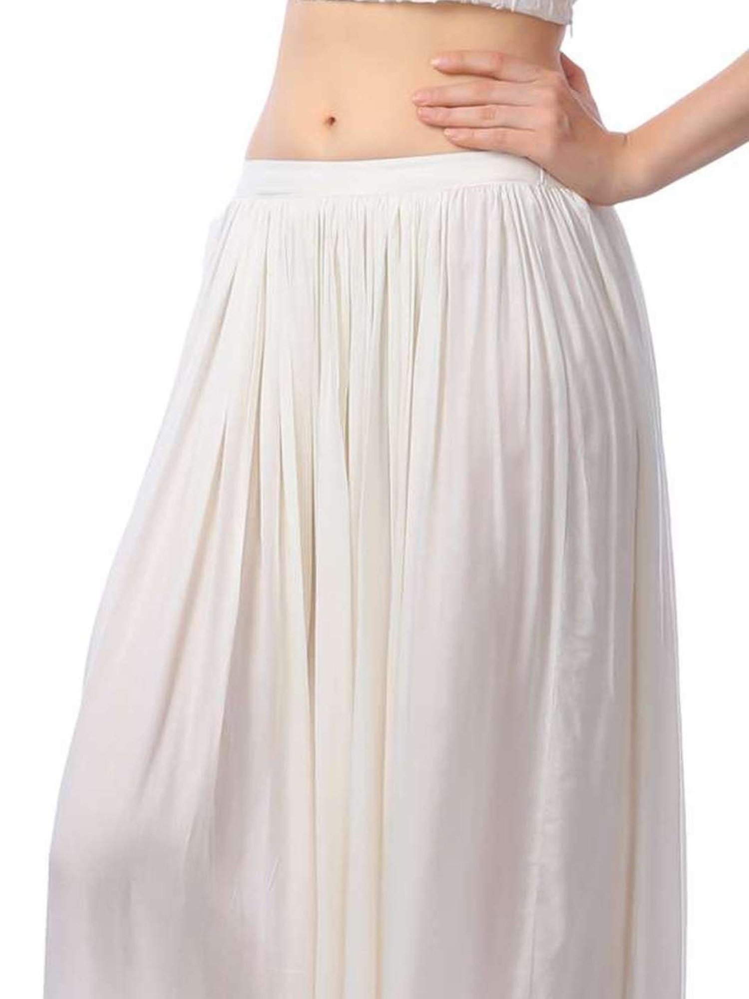 900 - Infinity Skirt / Dress White/Black – India Batik