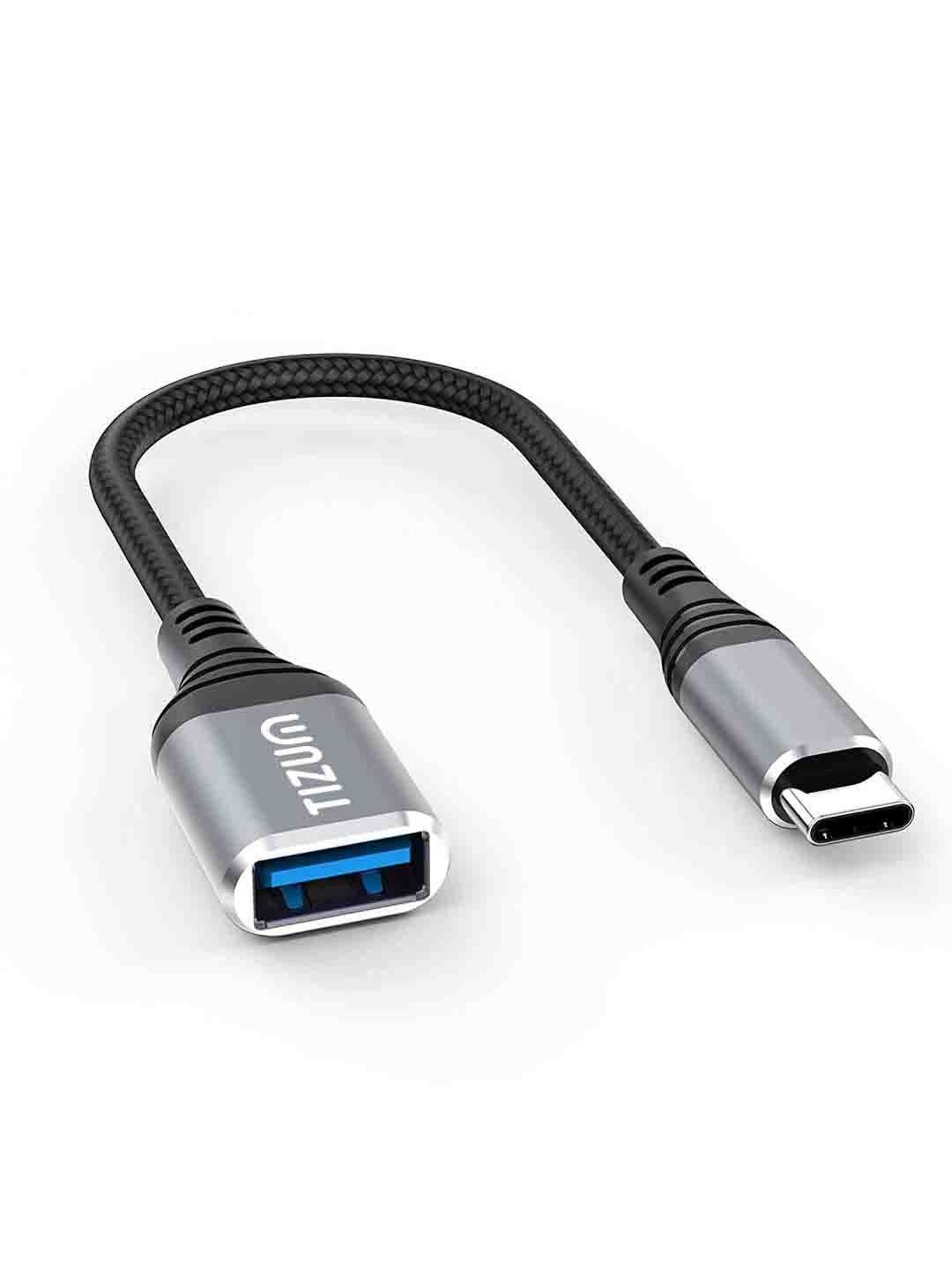 Buy Tizum USB C to USB 3.0 OTG Cable Transfer Speed Upto 4.8 GBPS Online At  Best Price @ Tata CLiQ