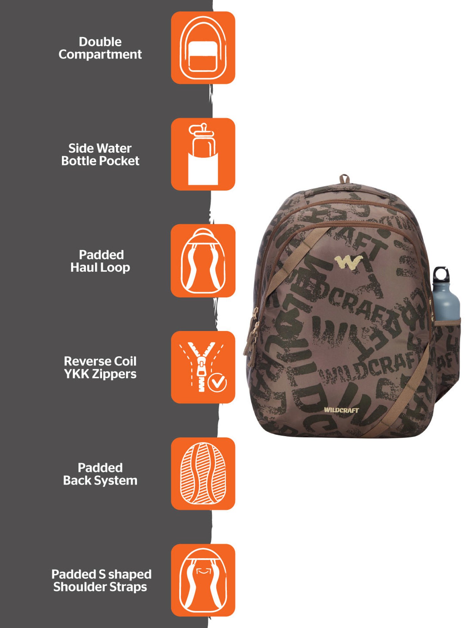 Buy Wildcraft WIKI Backpack Gadget Black 18.5 inch Online - Shop Stationery  & School Supplies on Carrefour Saudi Arabia