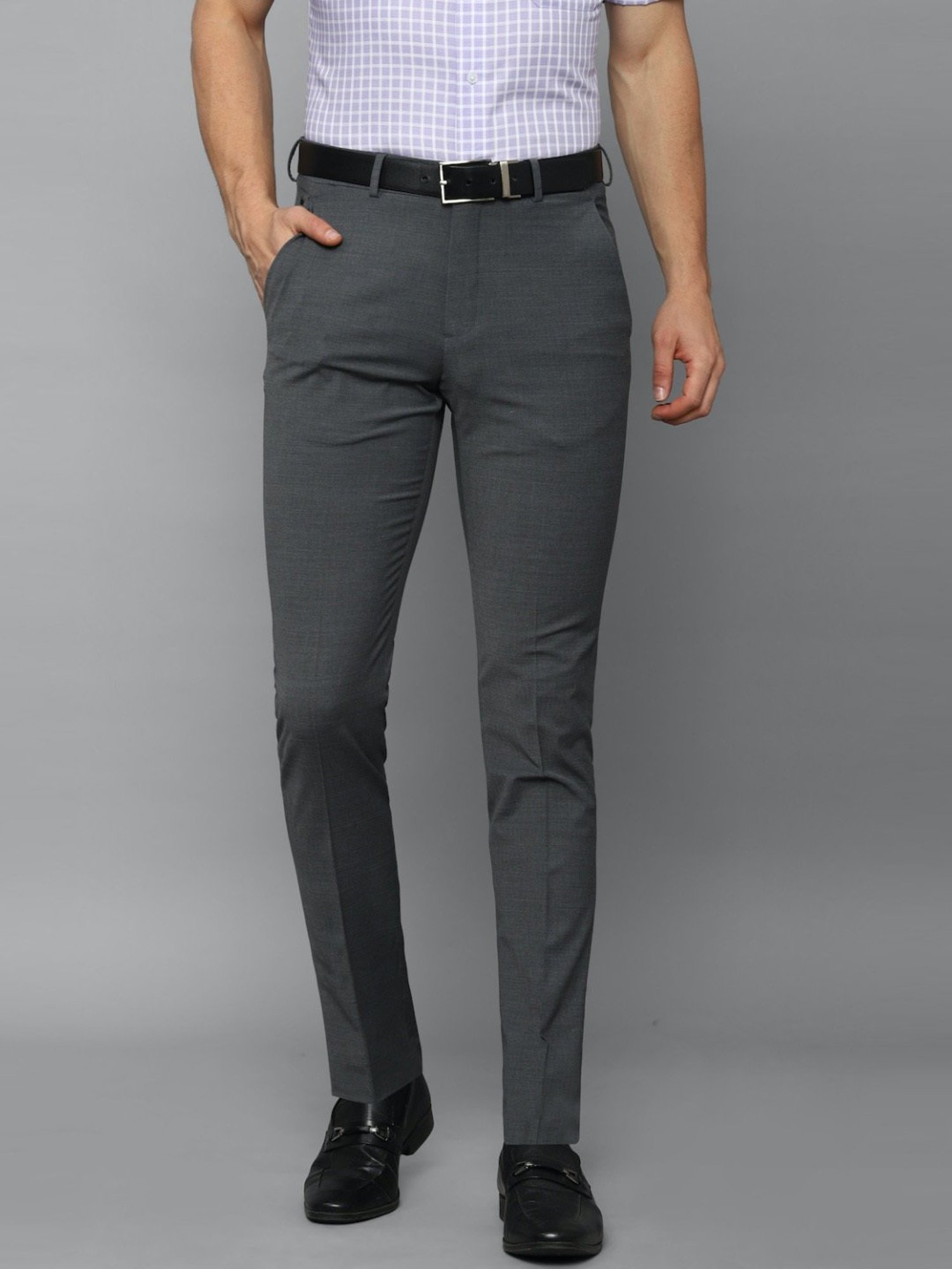 Get Latest Louis Philippe Trousers Online  Myntra