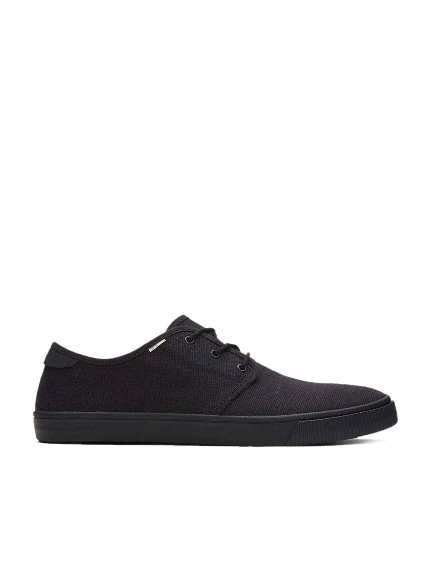 black canvas mens carlo mid top sneakers