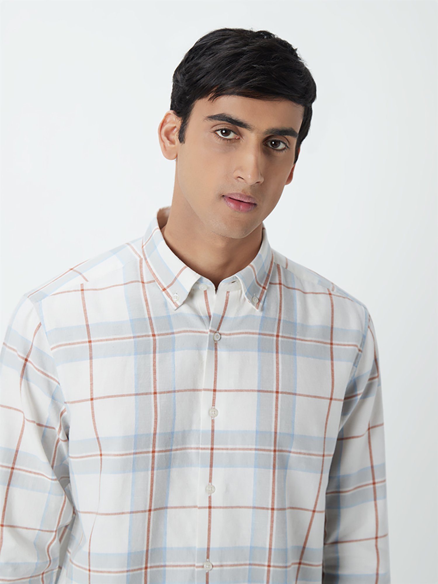 Buy Ascot by Westside Beige Relaxed Fit Pure-Cotton Casual Shirt for Men  Online @ Tata CLiQ