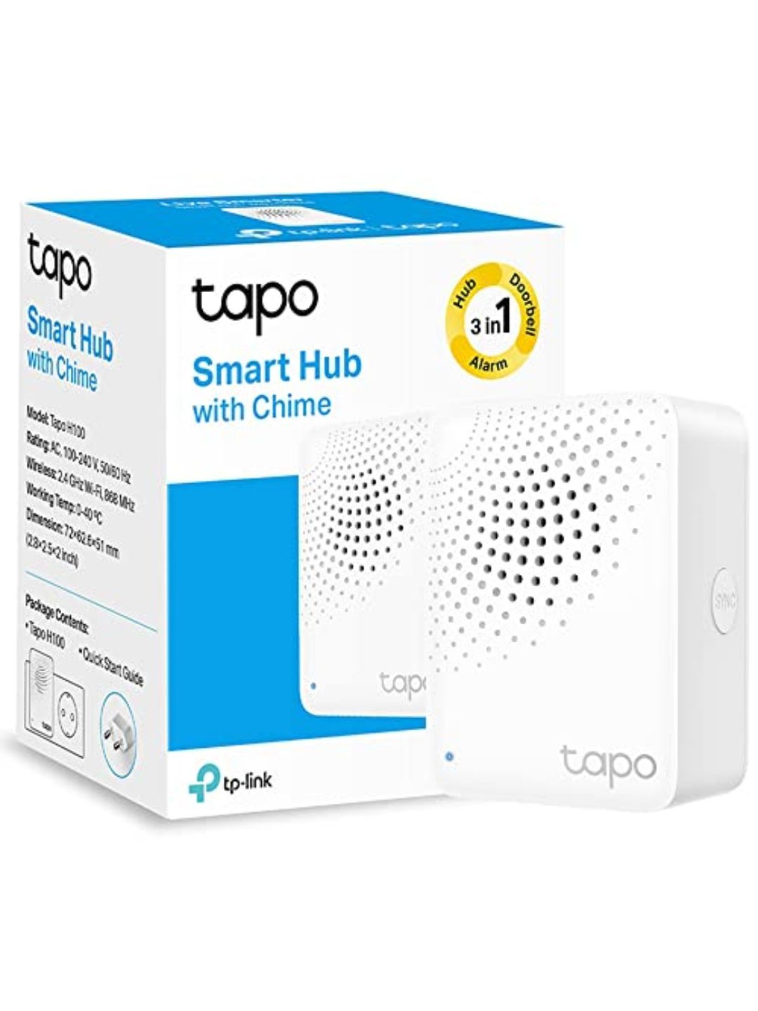 Buy TP-Link Tapo C225 4MP 2K QHD 1440p Pan/Tilt WiFi SecuritySmart