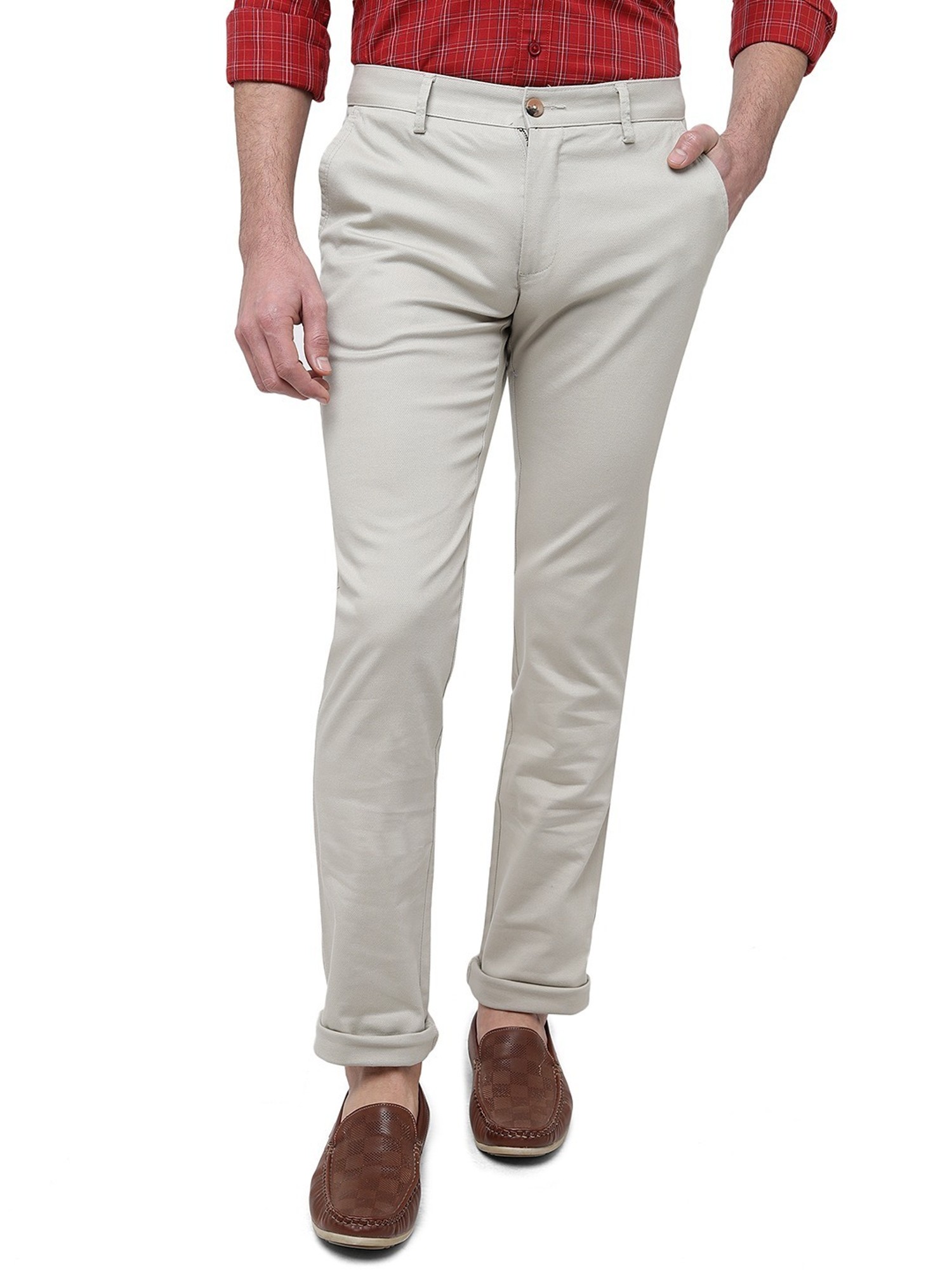 Cream Colour Travis Finch Black Casual Pant For Men Trouser  Strech Cotton  Pant Size 36  BjackCollections