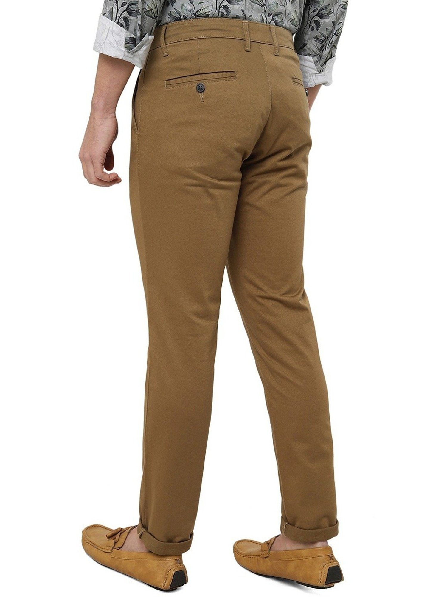 Buy Khaki Trousers  Pants for Men by Greenfibre Online  Ajiocom