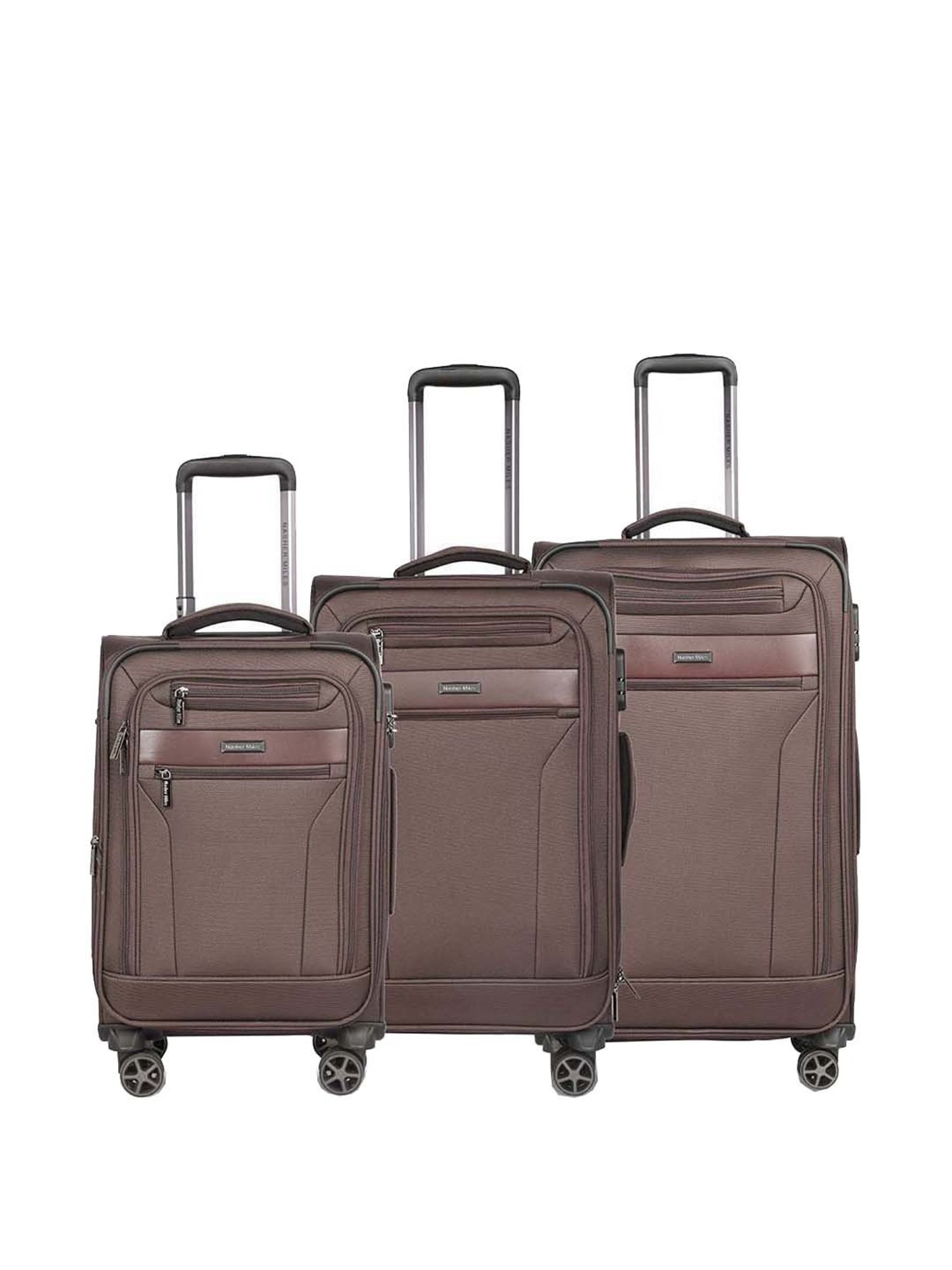 Buy Nasher Miles Pink Polycarbonate Fifth Avenue Expander Hard Sided 2 Trolley  Bags 65cm75cm each Online at Best Prices in India  JioMart