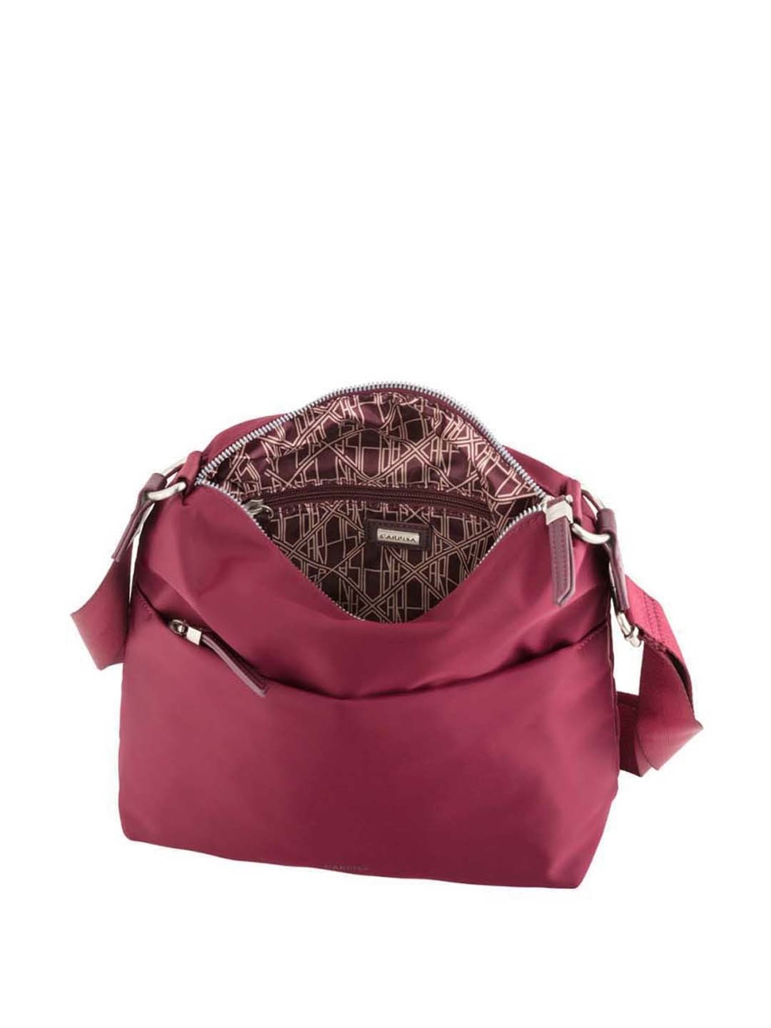 Buy CARPISA Maroon Textured Mini Sling Handbag Online At Best Price @ Tata  CLiQ