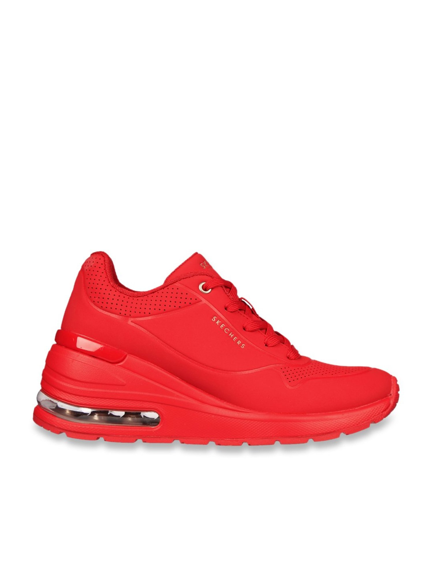 Womens sale red sketchers