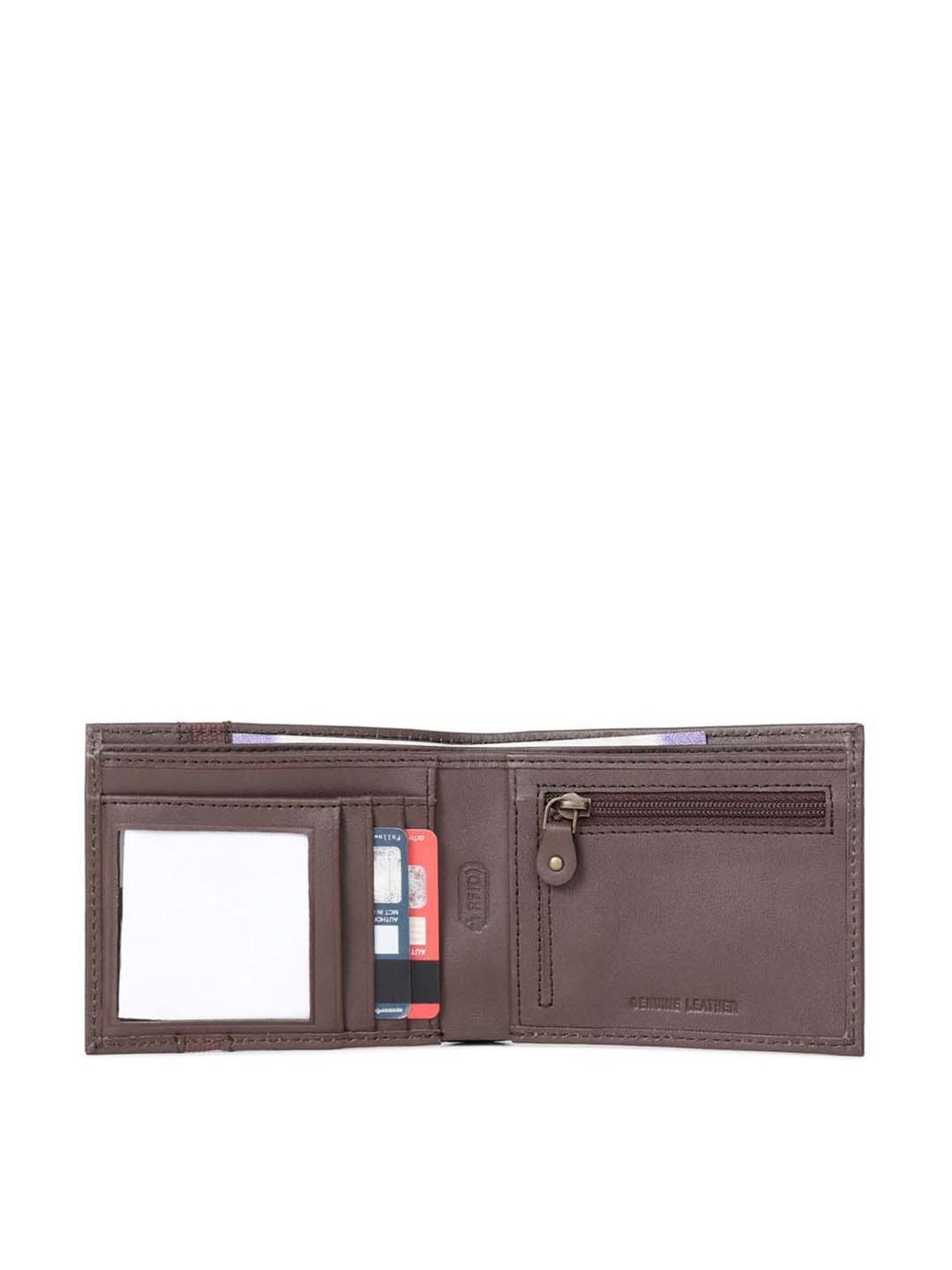 Titan Wallets : Buy Titan Brown Bifold Wallet Online